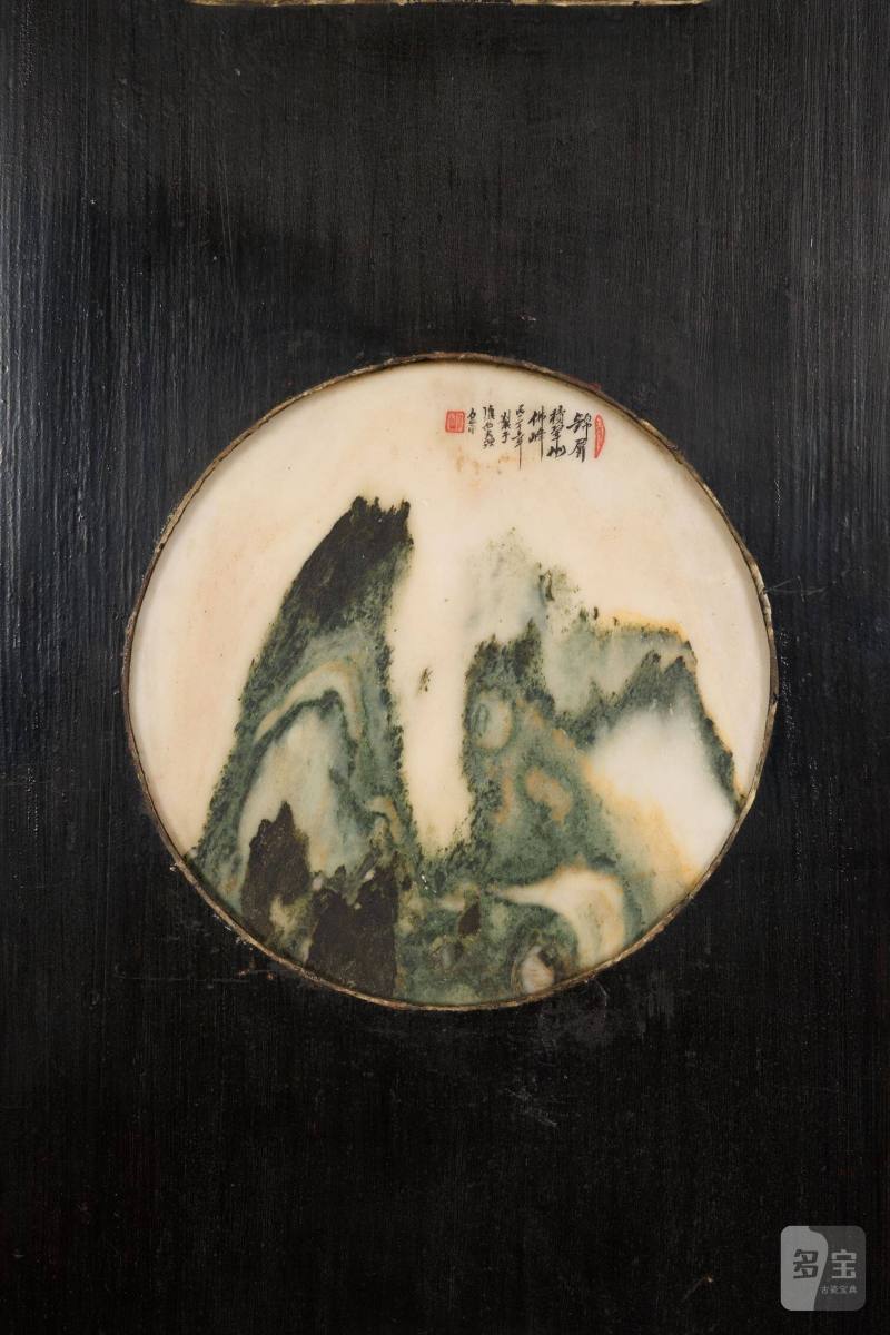 Lot1028 民国 大理石挂屏 六屏 - 图11
